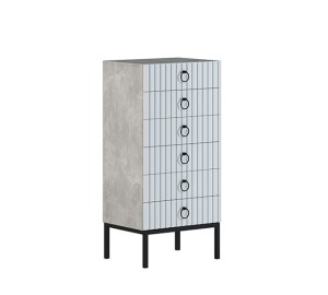 Комод 6 ящиков Бержер