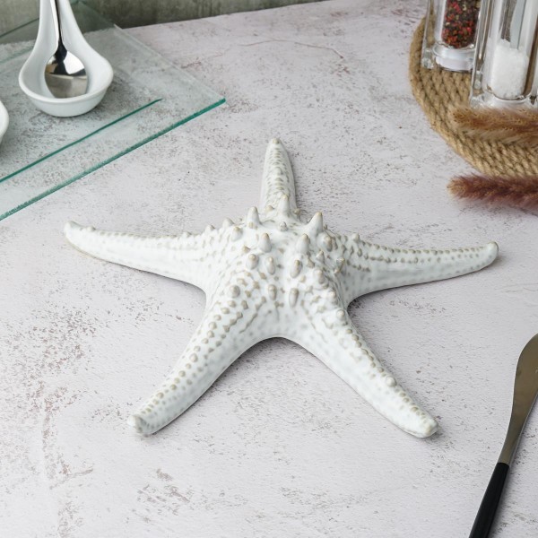 Блюдо "Звезда" 24 см, керамика "Frutti di Mare" P.L.