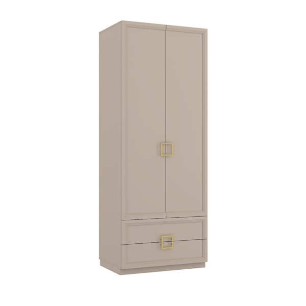 Шкаф двухдверный с ящиками Дольче