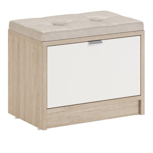 Тумба для обуви (мод.7) с мягким элементом Эльтон