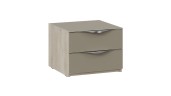 Тумба прикроватная 2 ящика Глосс