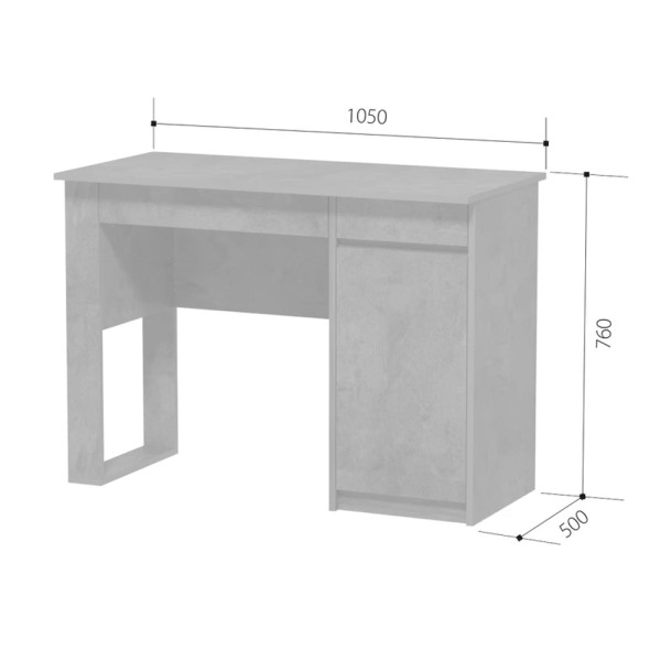 Стол письменный СП-8 Левый