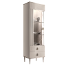 Шкаф-витрина 1-створчатая левая Римини Соло