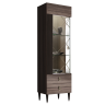 Шкаф-витрина 1-створчатая левая Римини Соло