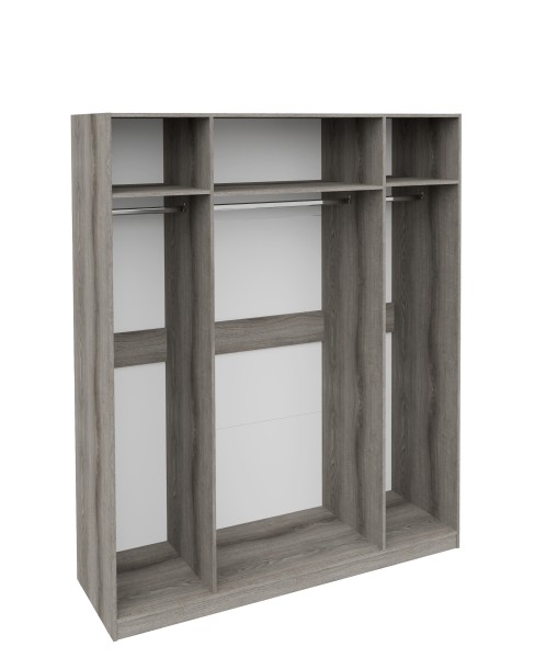 Шкаф четырёхдверный с зеркалами Манхеттен