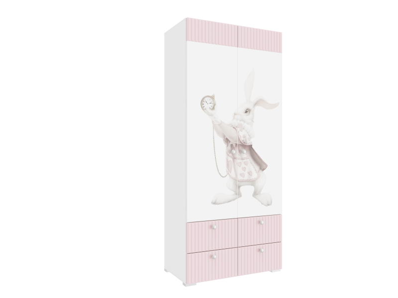 Шкаф двухдверный с ящиками (исп.3) Алиса