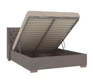 Кровать мягкая с подъемным механизмом Кантри 1600