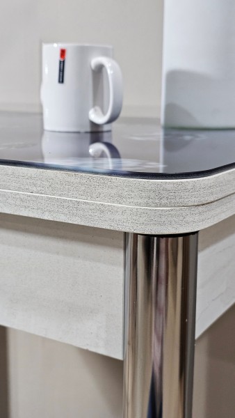 Стол обеденный поворотно раскладной Квинс фотопечать