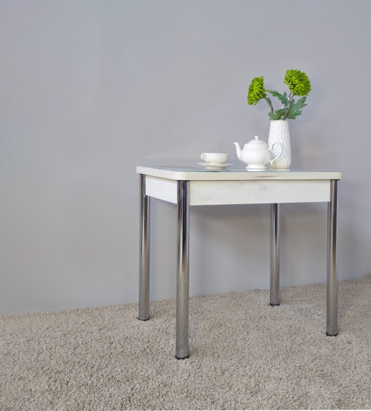 Стол обеденный поворотно раскладной Квинс фотопечать