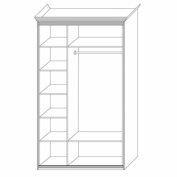 Шкаф трёхдверный Неаполь