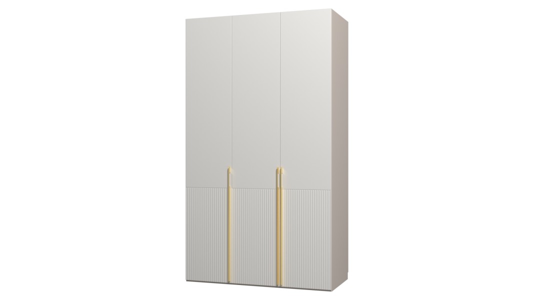 Шкаф 3-х дверный для платья и белья 1350 Тефия