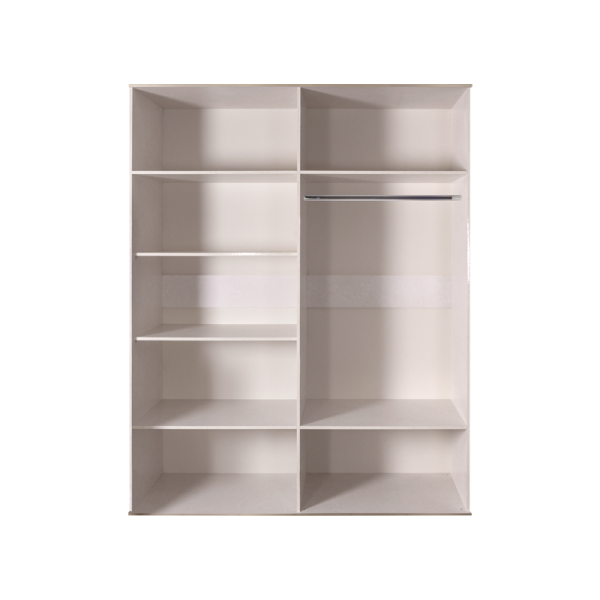 Шкаф четырёхдверный с зеркалами Римини Соло